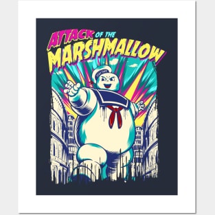 Attack Of The Marshmallow Posters and Art